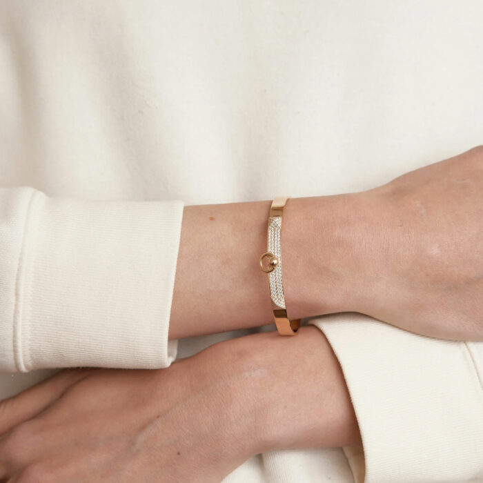 HERMÈS – Diamond Bangle - Image 3