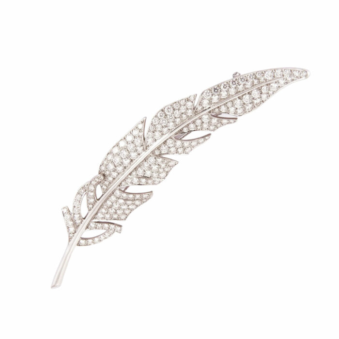 BOUCHERON – Feather Brooch