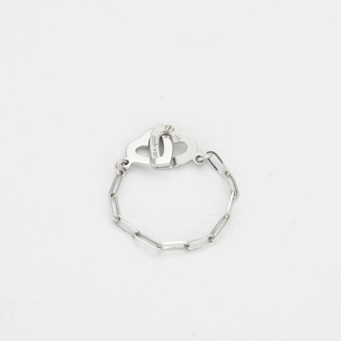 DINH VAN – Double Hearts Ring - Image 4