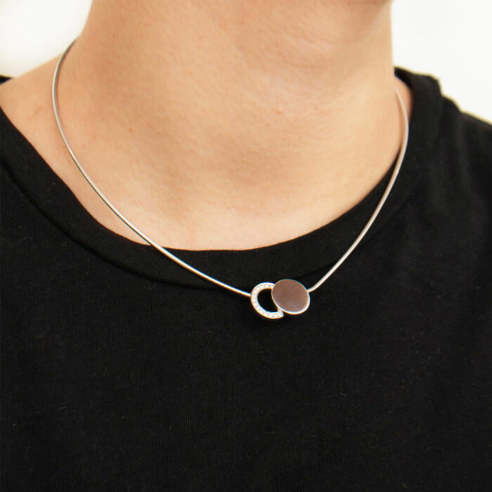 DINH VAN - Moon Shadow Necklace - Image 3