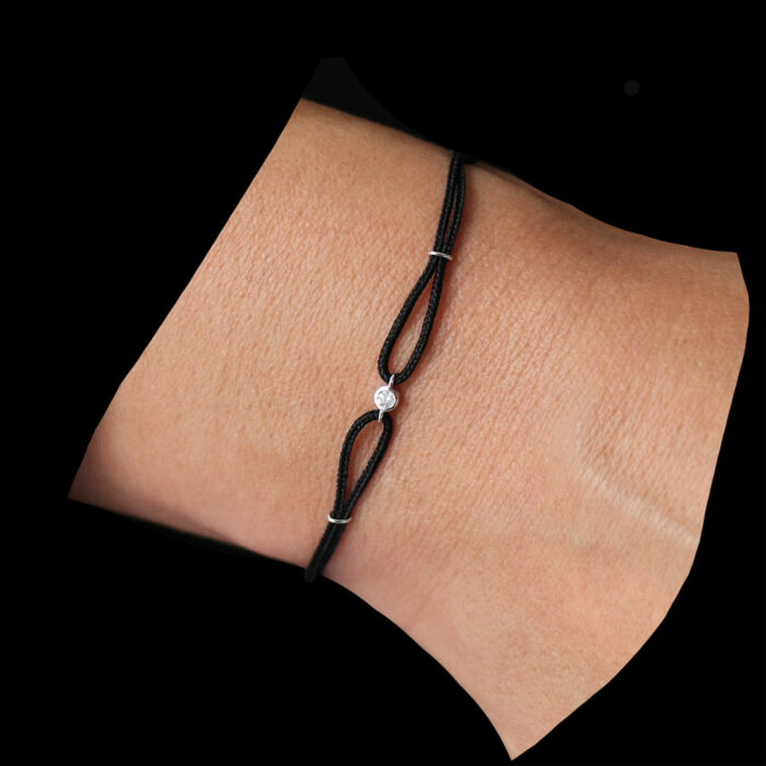 Diamond Cord Bracelet - Image 2