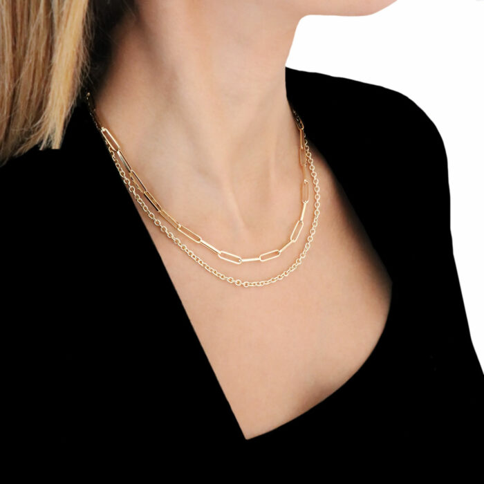 Double Chain Necklace - Image 2