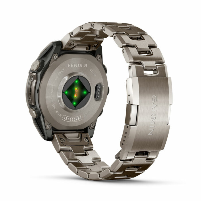 GARMIN - Fenix 8 Amoled Sapphire Titanium 47mm Watch - Image 4