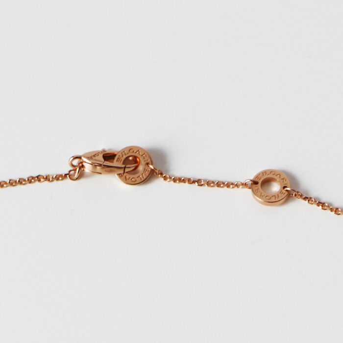 BULGARI – Divas Dream Necklace Rose Gold Diamond - Image 6