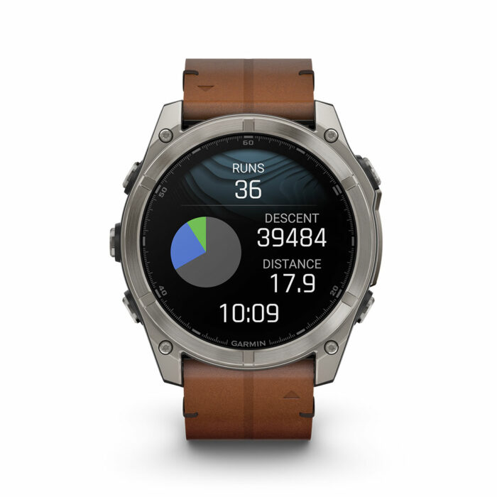 GARMIN - Fenix 8 Amoled Sapphire Titanium 51mm Watch - Image 2