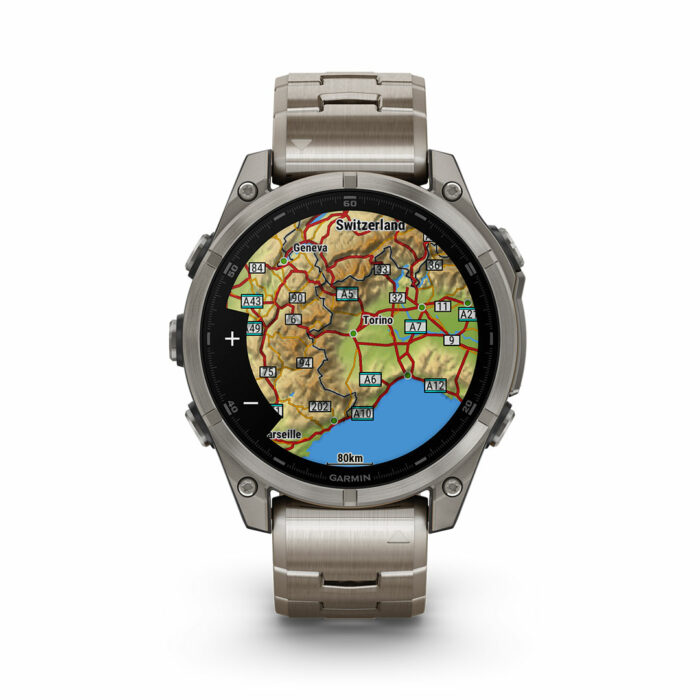 GARMIN - Fenix 8 Amoled Sapphire Titanium 47mm Watch - Image 2